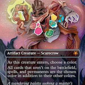 painted cards mtg Altered Art Had an awesome time painting