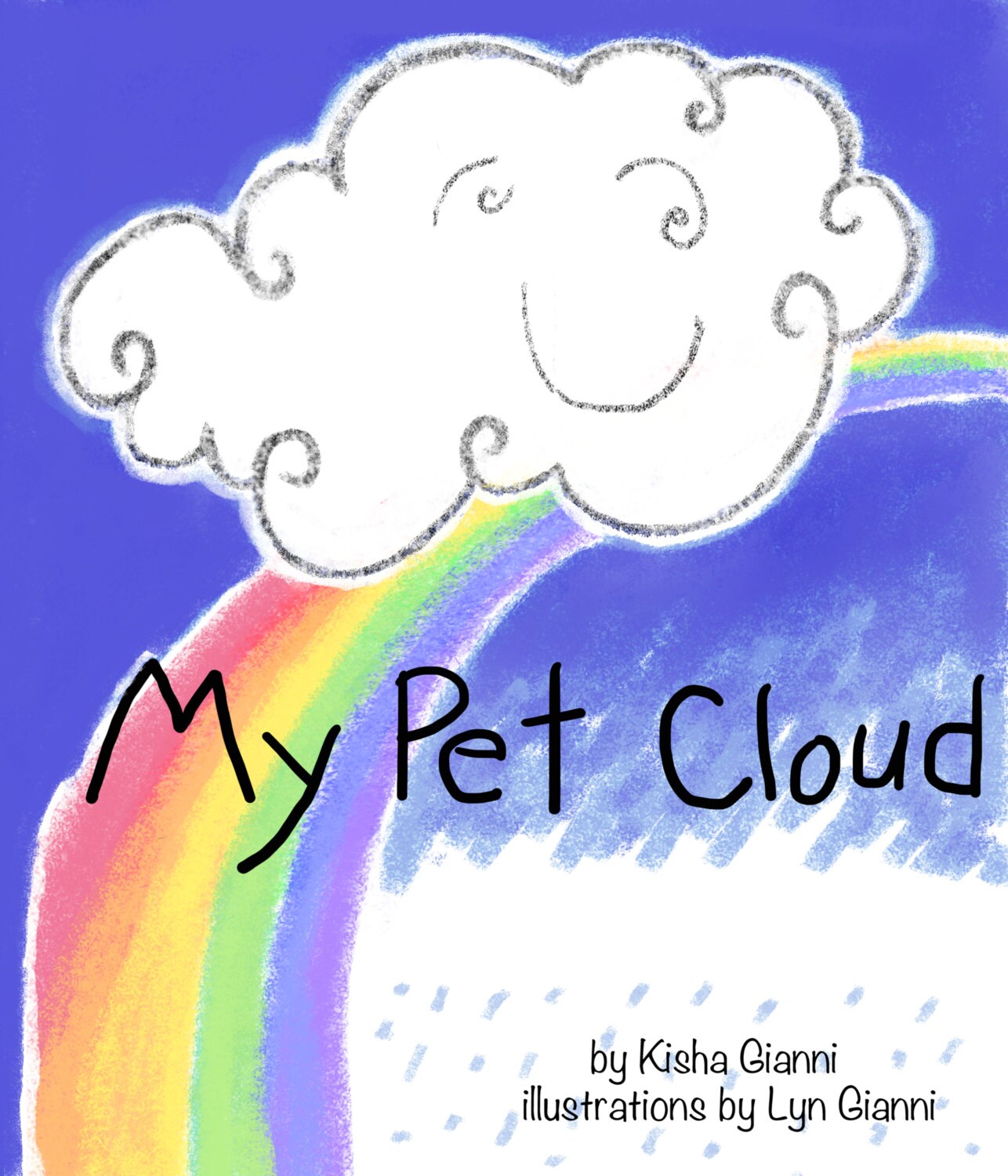 Illustrated Children's Book My Pet Cloud Bedtime Story - Etsy