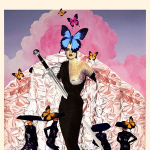 The Queen of Swords- Fine Art Print