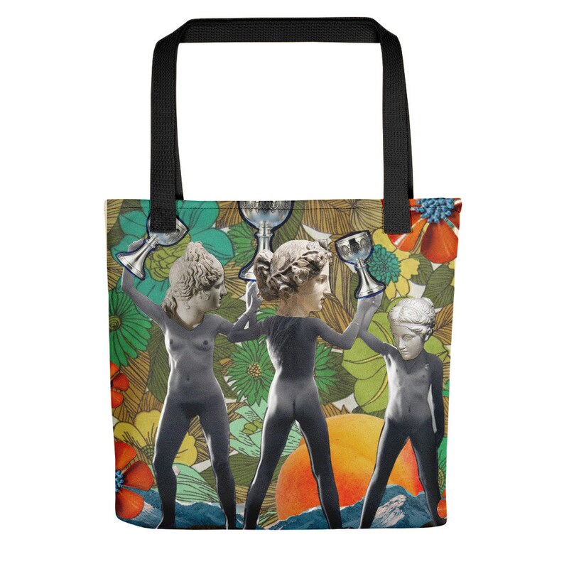 Three of Cups Tote bag image 1