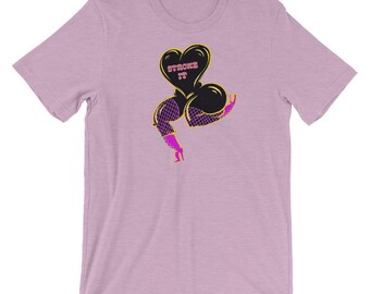 Stroke It- Wicked Candy Hearts Short-Sleeve Unisex T-Shirt