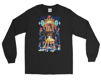 Nine of Cups- Tarot Long Sleeve T-Shirt