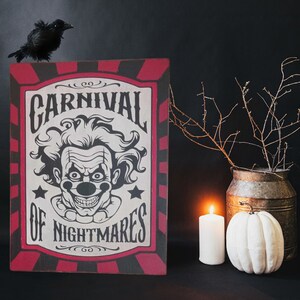Carnival Of Nightmares Sign