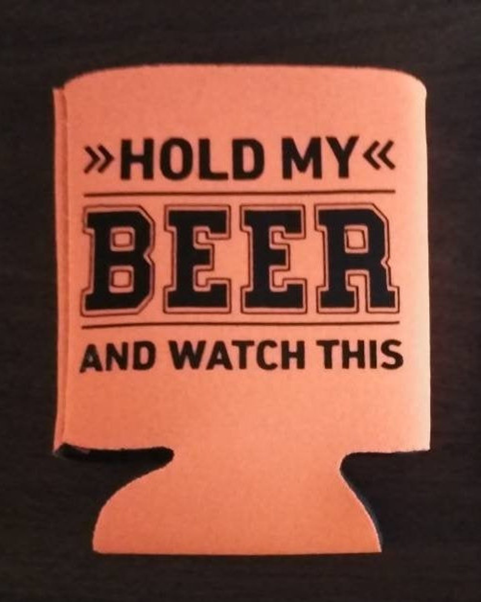 Hold My Beer And Watch This Koozie Funny Koozies Bad Etsy