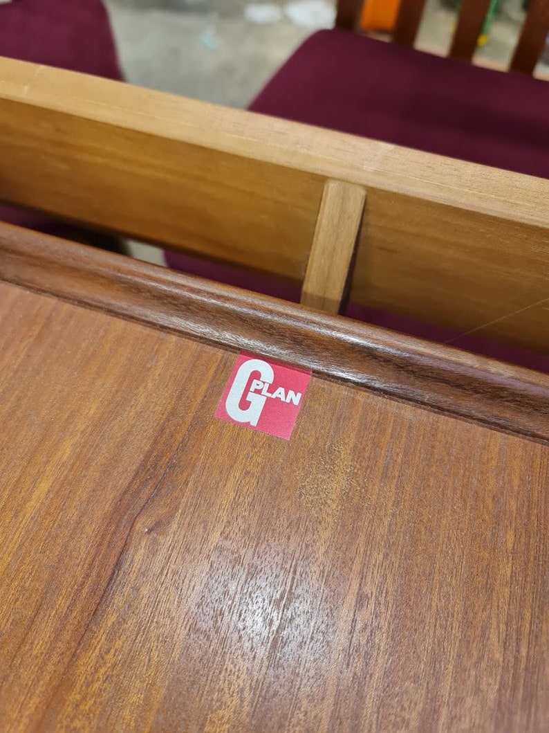 G Plan Dining Table & Chairs Etsy