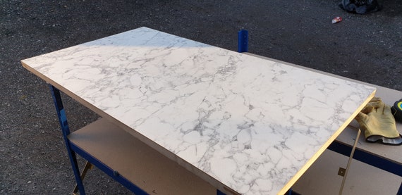 Marble Effect Table Tops | Etsy