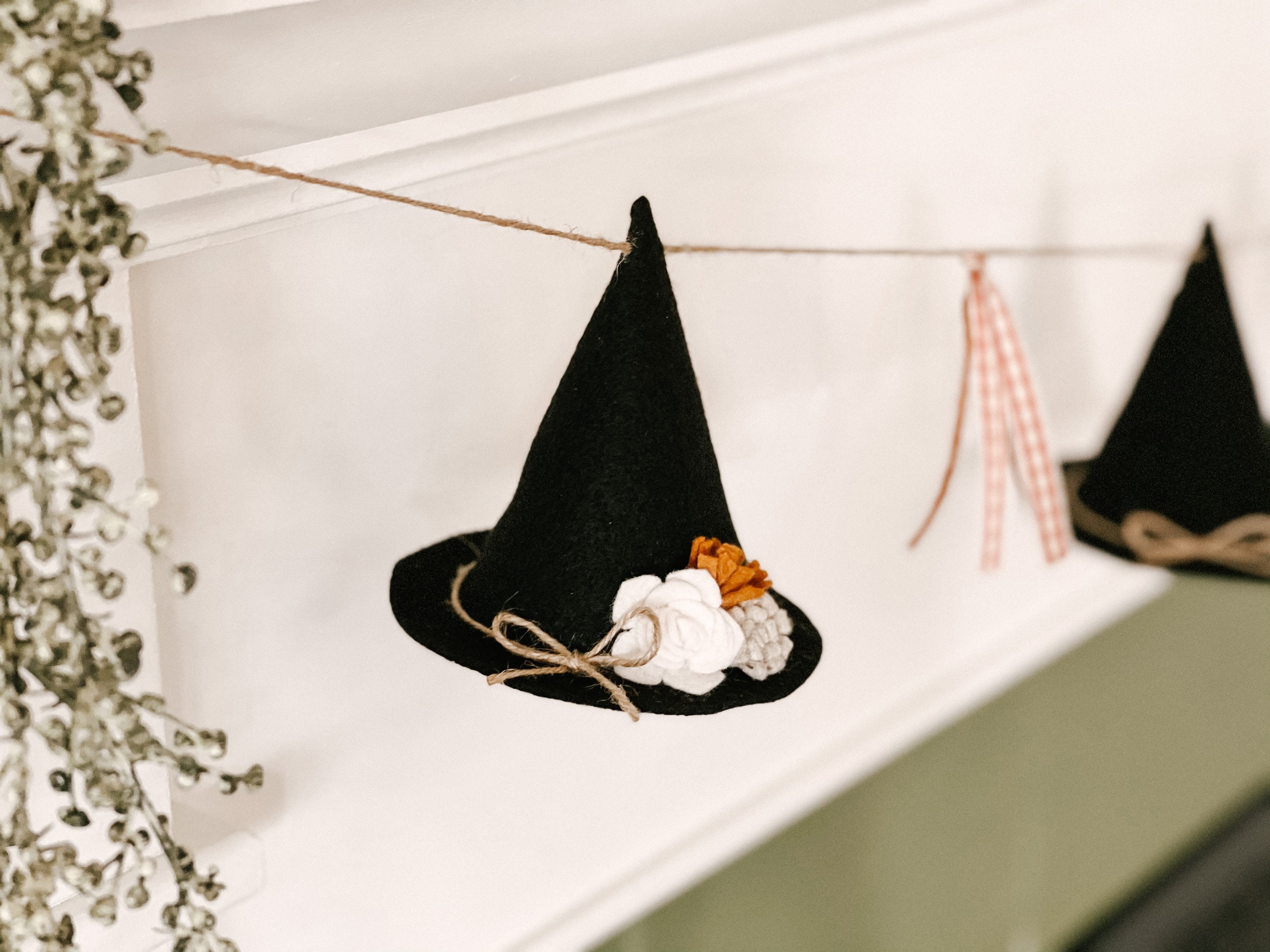 Witch Hat Garland - Etsy Witch Hat Garland - Etsy