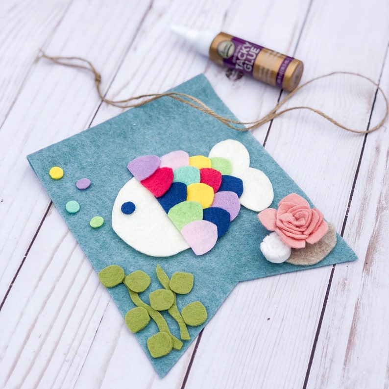 Felt Kids Craft Kit Kids Activities Kit Make It Yourself Etsy