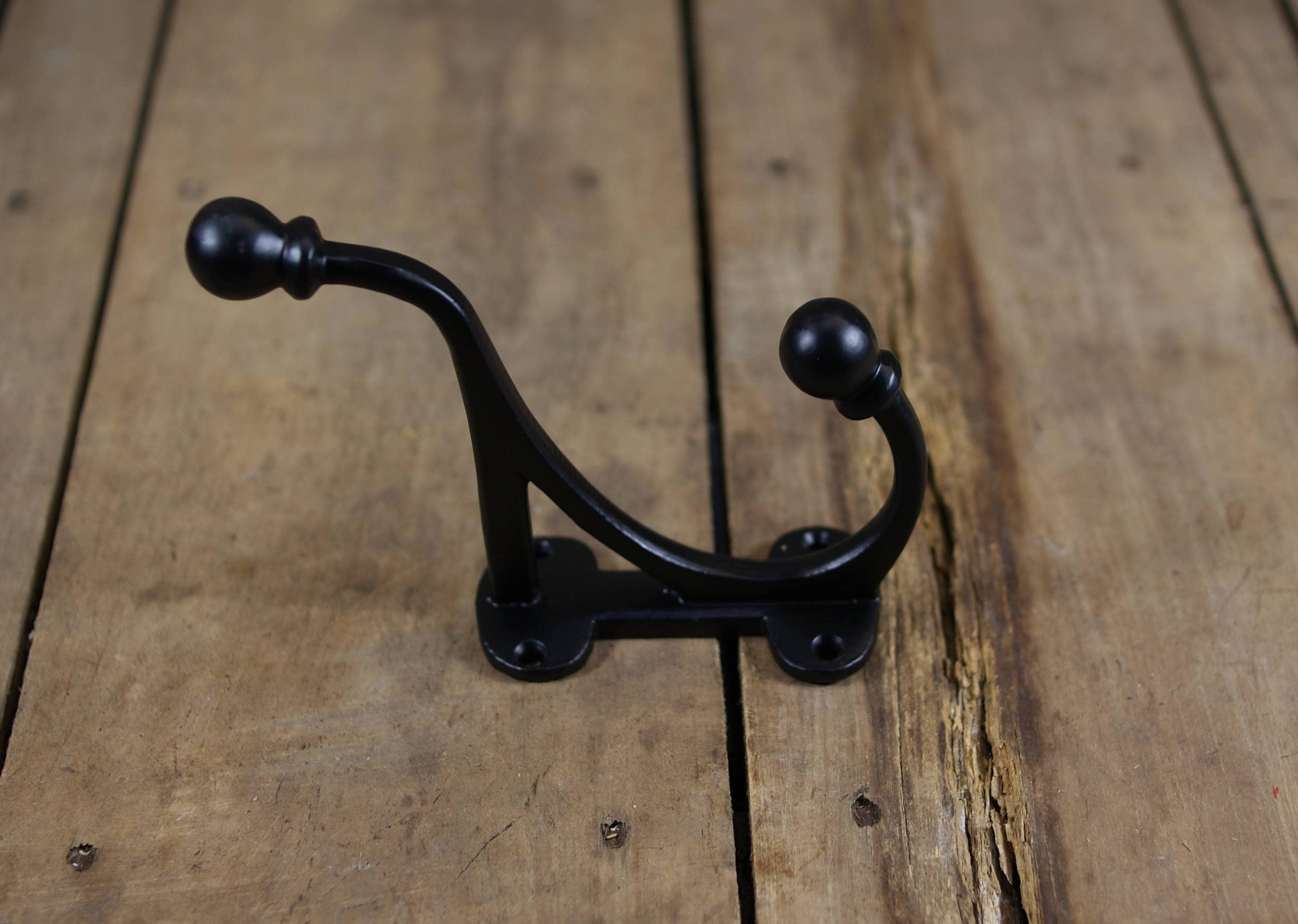 Very Large Cast Iron Coat Hook/Harness Hook PowderCoated Etsy