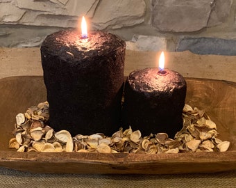 Chocolate Biscotti Homestead Hearth Pillar Candle