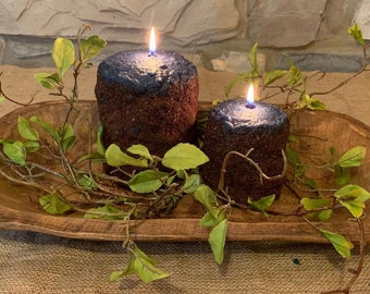 Blueberry Crumb Cake Homestead Hearth Pillar Candle