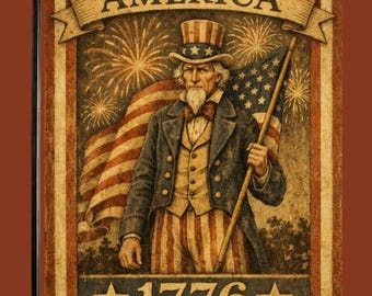 Patriotic Uncle Sam 12.5"x17.25" Garden Flag