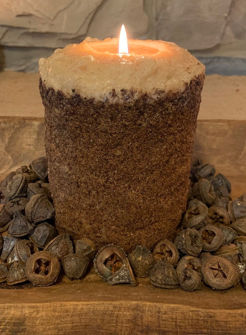 DesignedByHomestead Hearth Pillar Candle