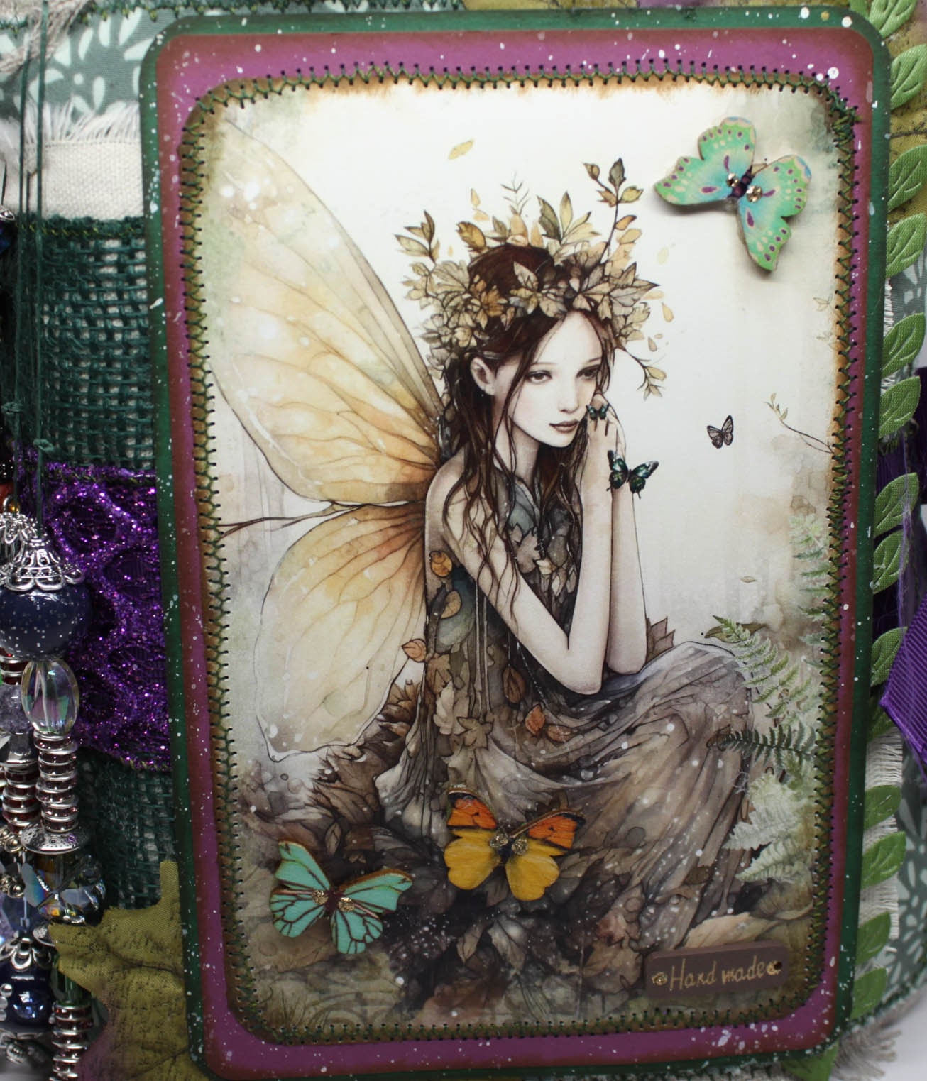 PIXIE – Ein JUMBO-Grungy-Junk-Tagebuch, Größe – 8 x 11