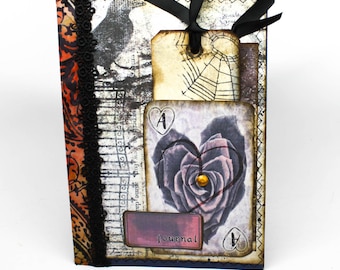 TERRY - Ein Vintage, Grungy Junk Journal, 15 x 23 cm