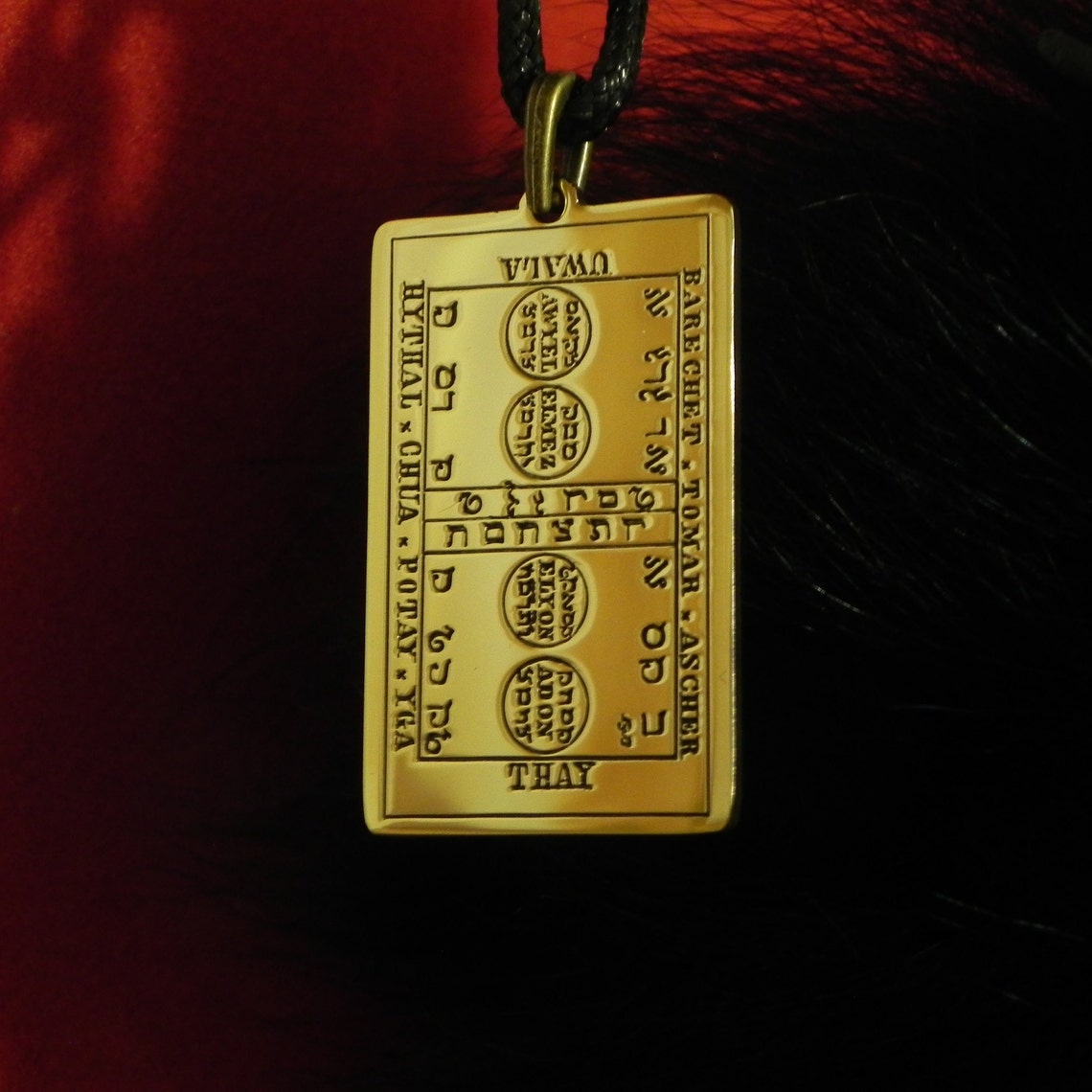 Amulet The Fourth Table Of The Spirits Of The Earth 6th And Etsy