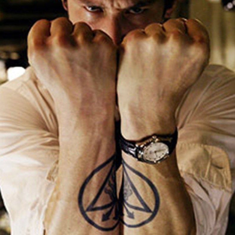 Tattoo of John Constantine Perfect Red King the Sulfur of Etsy