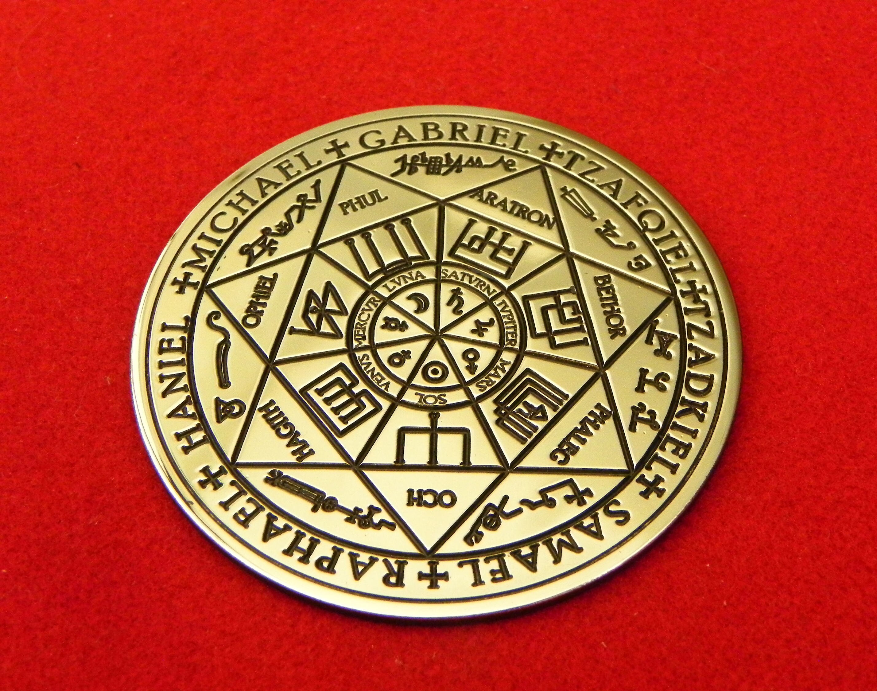 Scheda magica I sigilli dei sette arcangeli i sette arcangeli | Etsy
