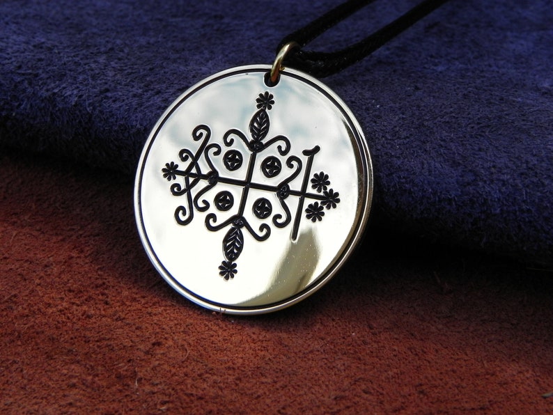Veve Papa Legba Amulet Voodoo Talisman Hoodoo