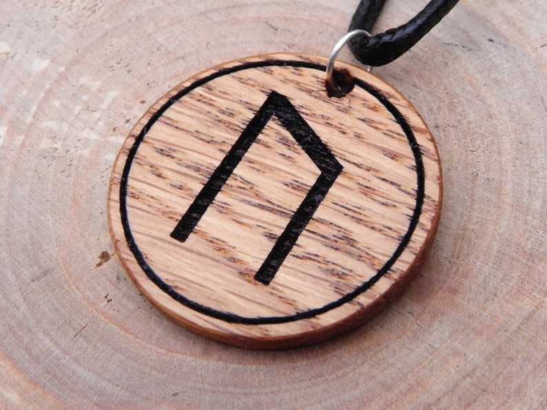 Uruz rune talisman Rune pendant Viking necklace nordic