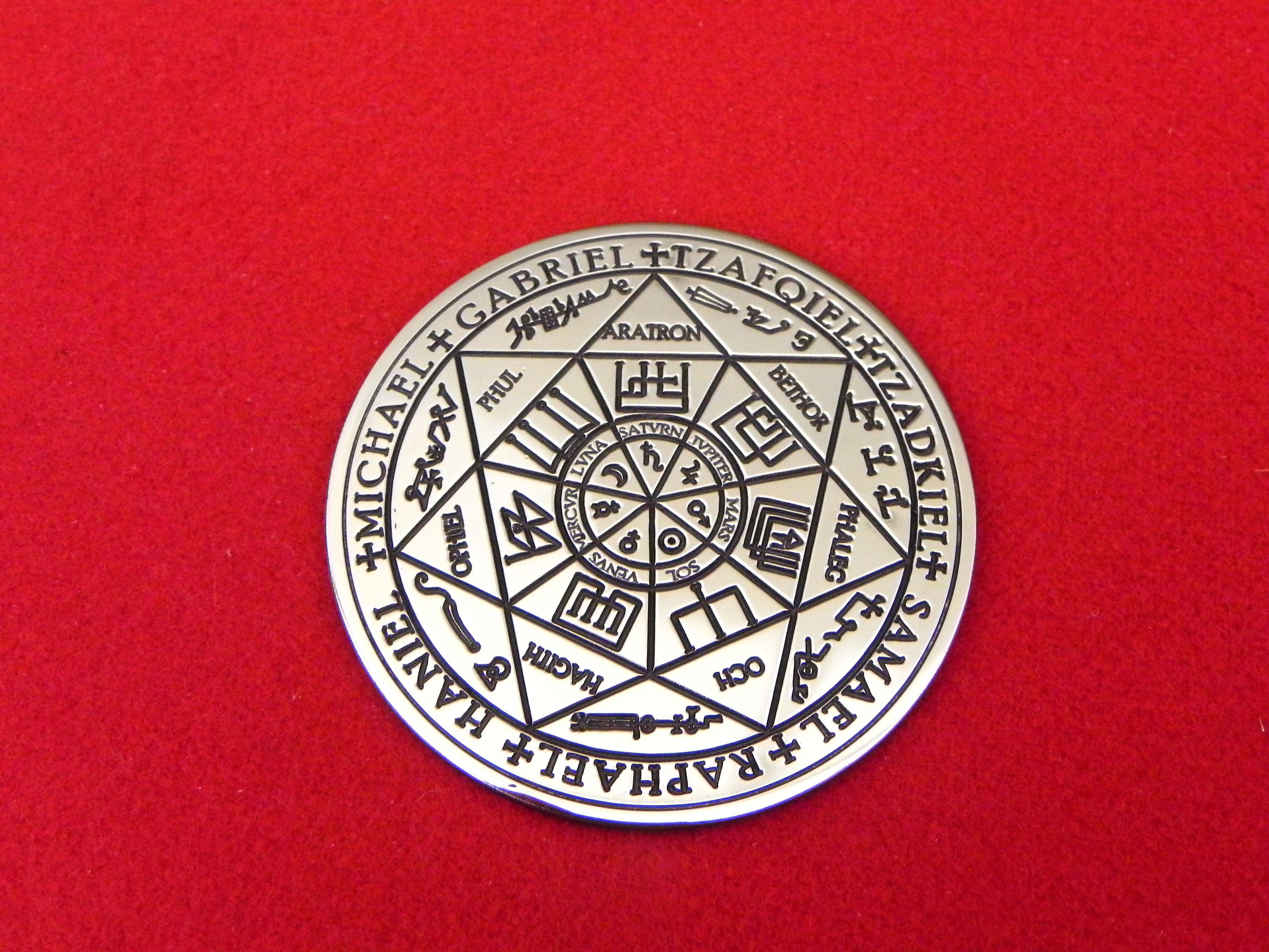 Scheda magica I sigilli dei sette arcangeli i sette arcangeli | Etsy
