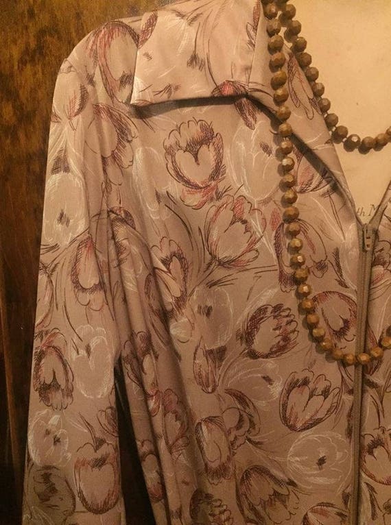 Women's Beige and Brown Vintage Dress - image 6