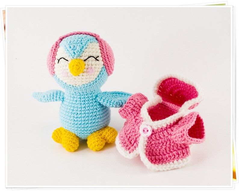 PATTERN: Pip and Poppy the Penguins PDF Crochet Pattern, Amigurumi Penguin PDF Tutorial, Diy Penguin Doll, Cute Crochet Penguin Couple image 10