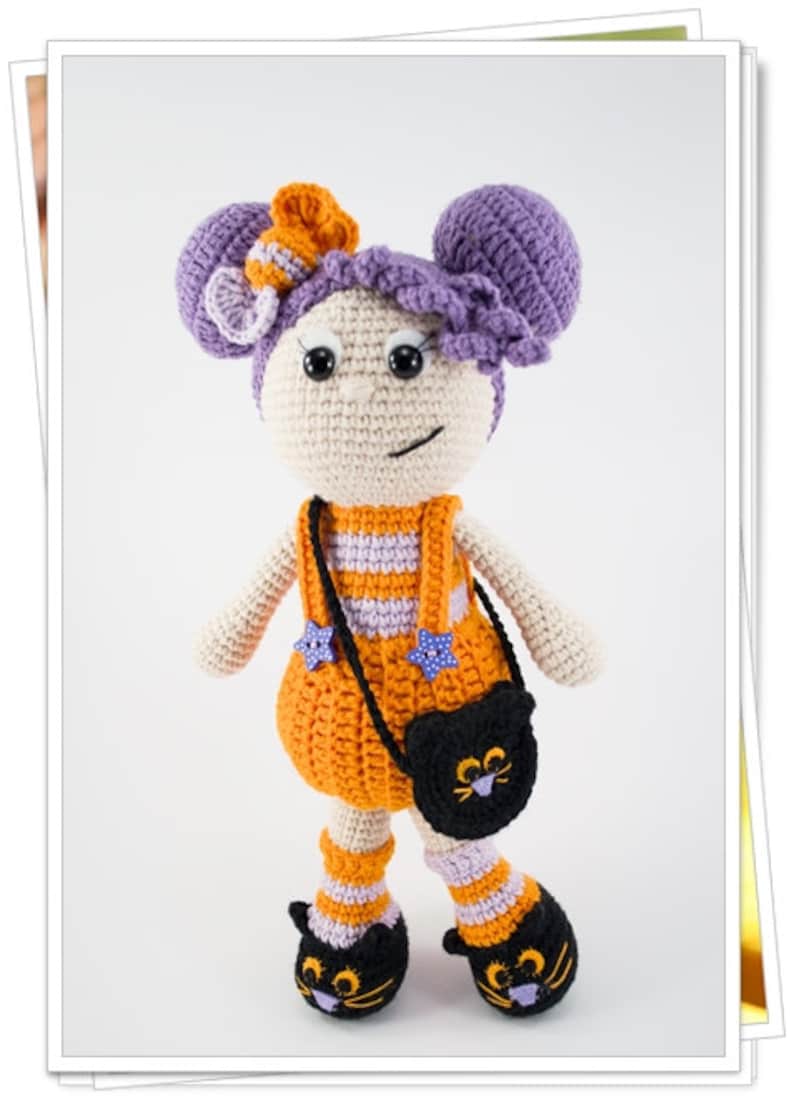 Crochet Halloween Doll Pattern Amigurumi Doll Pattern | Etsy