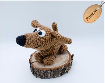 Dachshund Amigurumi Crochet Pattern: Sausage Dog (PDF Pattern)