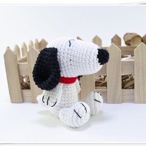 Crochet Snoopy Dog Pattern/Amigurumi Dog Snoopy Crochet Pattern/Snoopy Crochet Doll Pattern/Snoopy Amigurumi Crochet Pattern/Crochet Dog PDF image 5