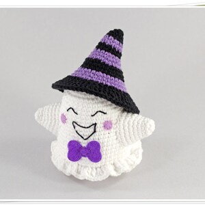 Halloween Ghost Crochet Pattern, Amigurumi Halloween Ghost Pattern, Cute Halloween Ghosts PDF, DIY Ghost Decor, Ghost Doll Tutorial image 2