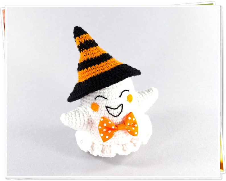 Halloween Ghost Crochet Pattern, Amigurumi Halloween Ghost Pattern, Cute Halloween Ghosts PDF, DIY Ghost Decor, Ghost Doll Tutorial image 5