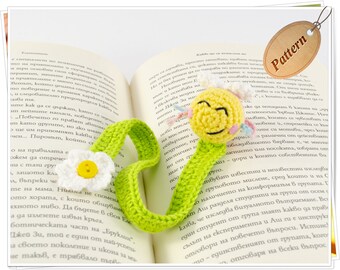 Marque-page abeille au crochet, modèle PDF/marque-page abeille Amigurumi/bourdon Marque-page au crochet/Idée cadeau/accessoire de livre au crochet pour amoureux de la lecture