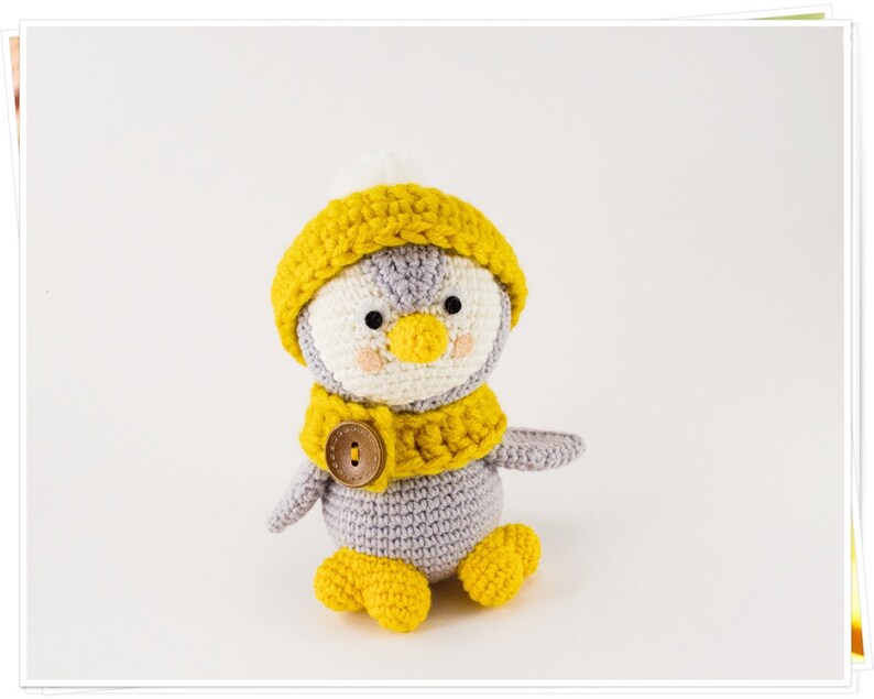 PATTERN: Pip and Poppy the Penguins PDF Crochet Pattern, Amigurumi Penguin PDF Tutorial, Diy Penguin Doll, Cute Crochet Penguin Couple image 5