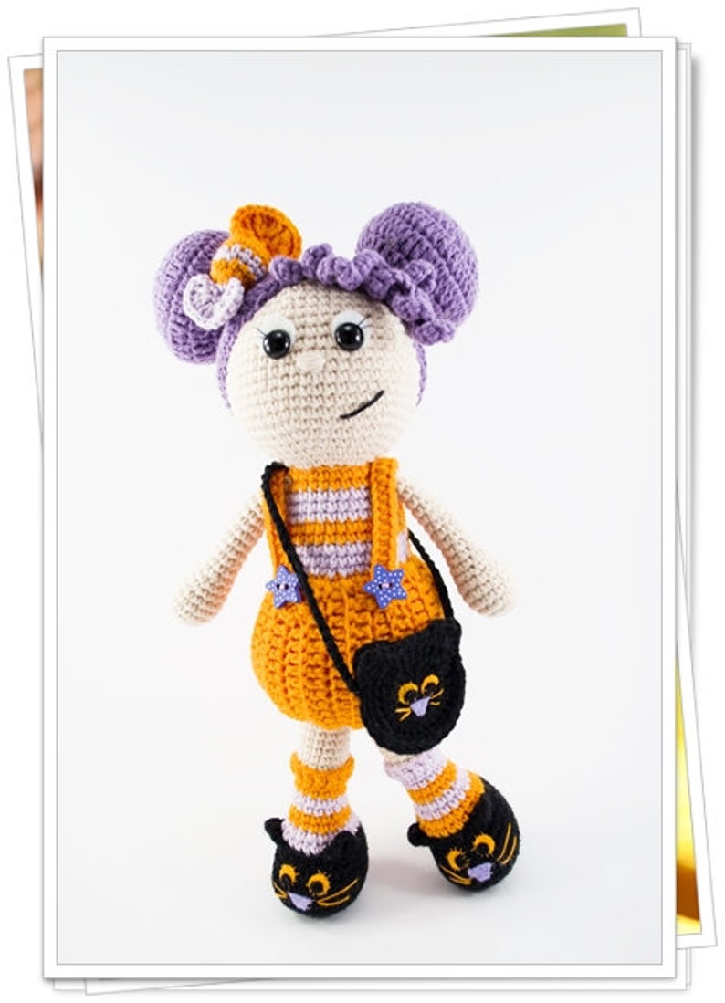 Crochet Halloween Doll Pattern Amigurumi Doll Pattern | Etsy
