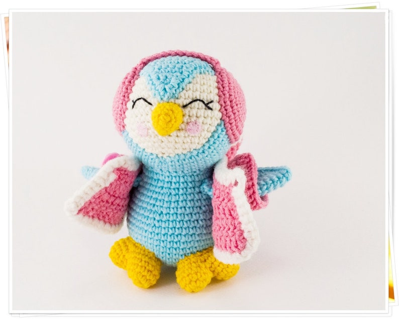 PATTERN: Pip and Poppy the Penguins PDF Crochet Pattern, Amigurumi Penguin PDF Tutorial, Diy Penguin Doll, Cute Crochet Penguin Couple image 6
