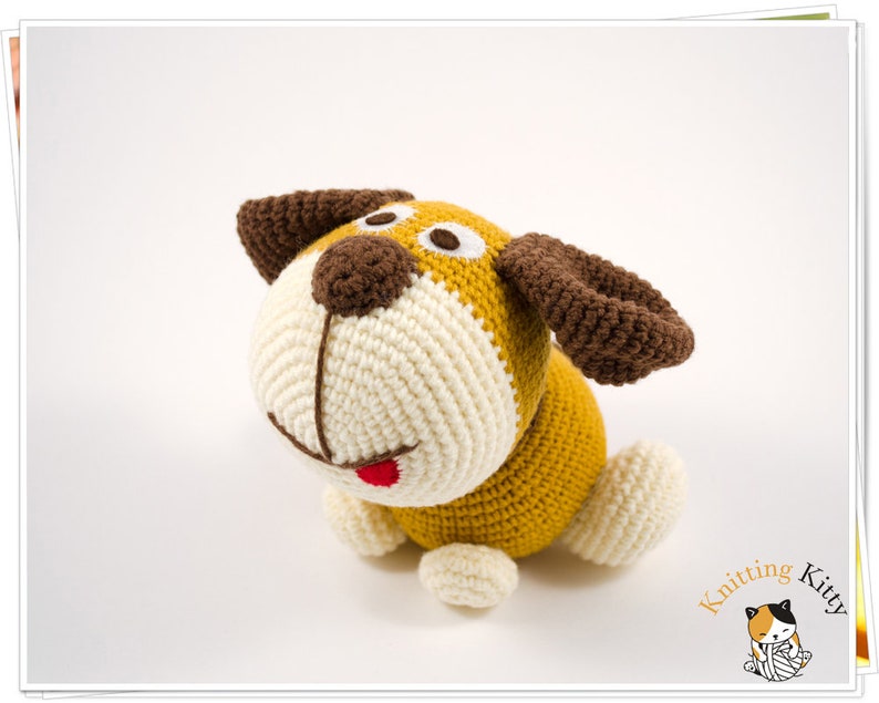 Crochet Pattern Bundle: Amigurumi Puppy Pattern, Crochet Big Dog PDF, Cute Puppy Dog Pattern, Crochet Dog Pattern Pack image 2