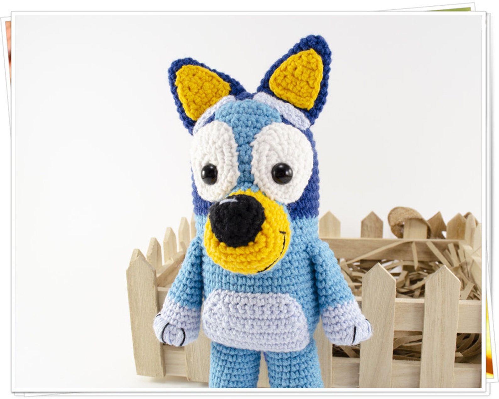 Crochet Bluey Puppy Amigurumi Bluey Pattern Crochet Bluey - Etsy