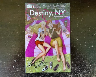 Destiny, NY: Valentine&#39;s Day Special SINGLE ISSUE - Cover by Linda Sejic - Signed by Pat Shand