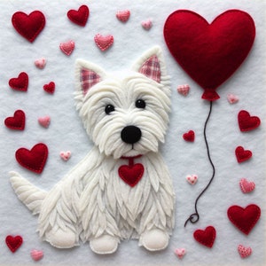 Westie Greeting Greeting Birthday Card