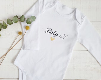 Baby body to customize baby + initial