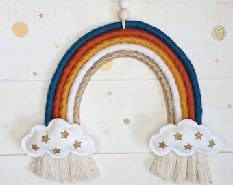 Customizable 5-branched cloud rainbow