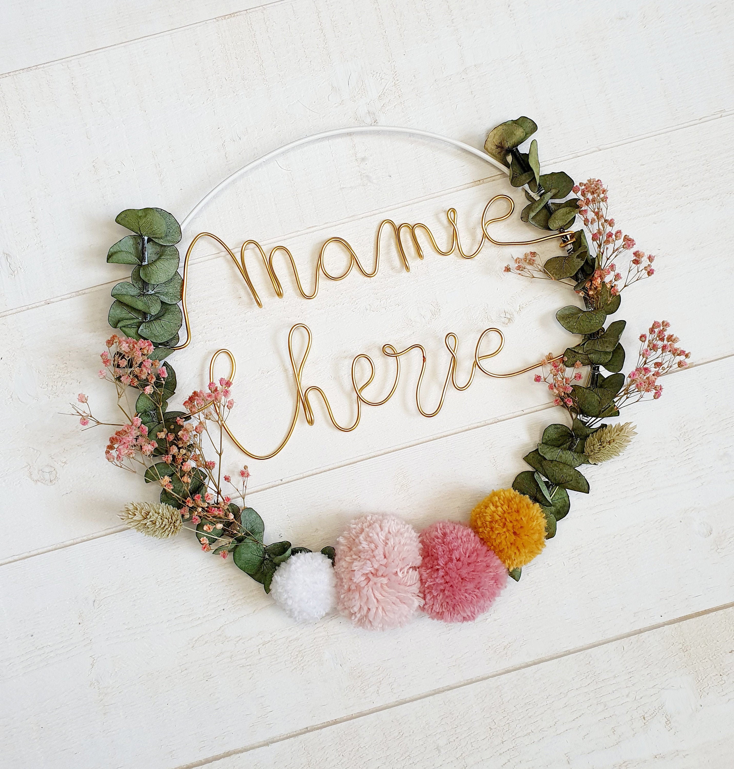 Couronne Fleurie Eucalyptus à Personnaliser