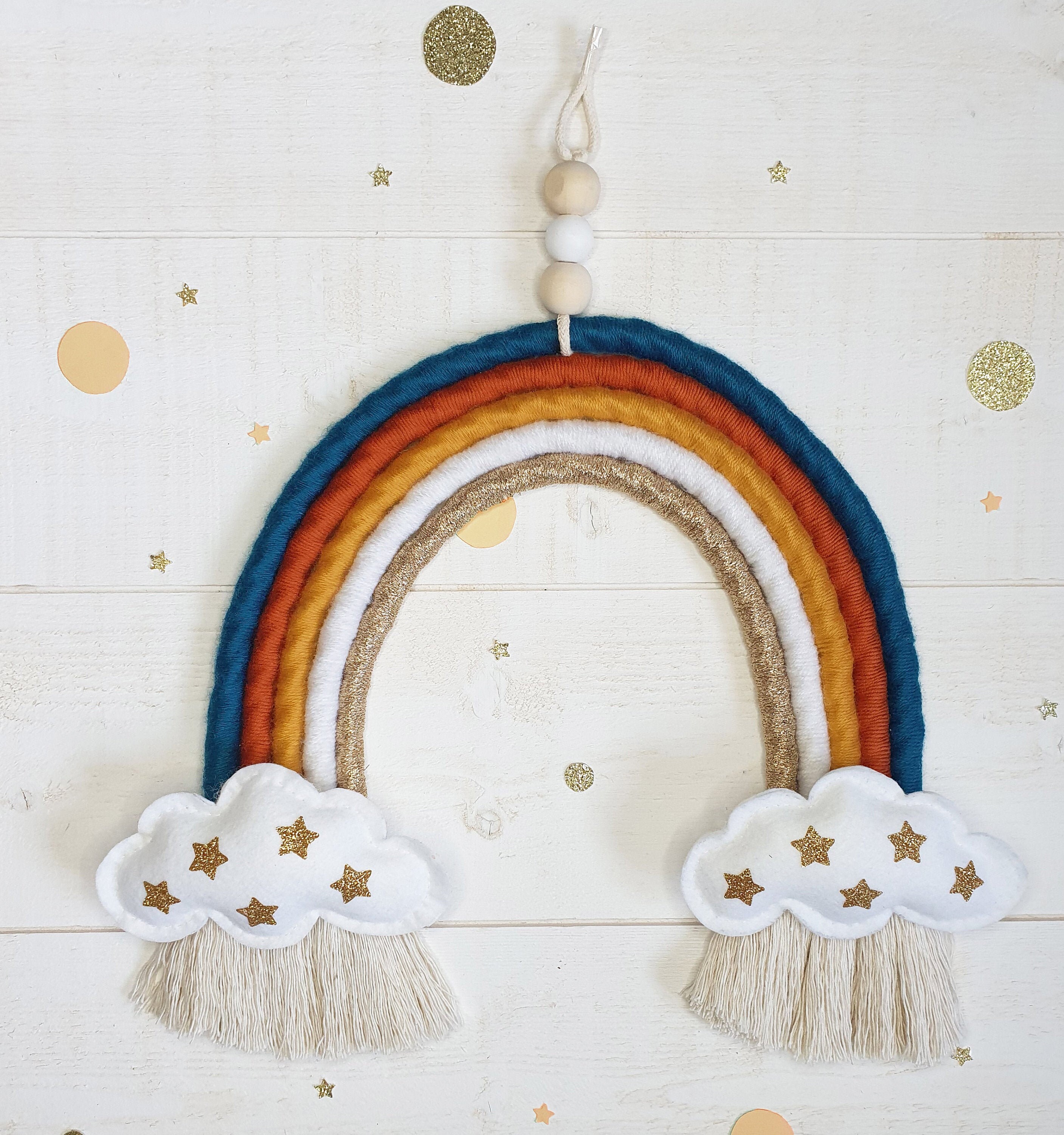 Arc en Ciel Nuage 5 Branches Personnalisable