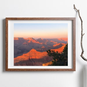 Canyon Light - Digital Prints - Download - Printable Wall Art - Landscape - Grand Canyon - Hiking