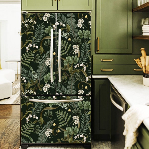 Vinyl Refrigerator Wrap - Etsy