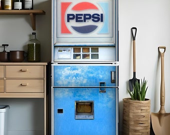 Vintage Original Marked 1967 M-165 Pepsi 