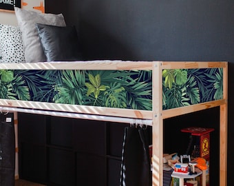 KURA BED Stickers Tropical, Kura Bed Stickers Jungle, Kura Stickers Neutral, Ikea kura bed boys, Kura Wallpaper, Stickers pour lit kura, Kura Wrap