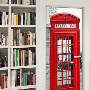 London Red Phone Booth Dictionary Art Print Architecture 