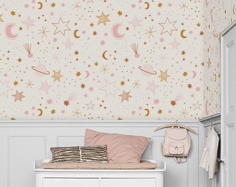 Neutral Nursery Wallpaper - Etsy